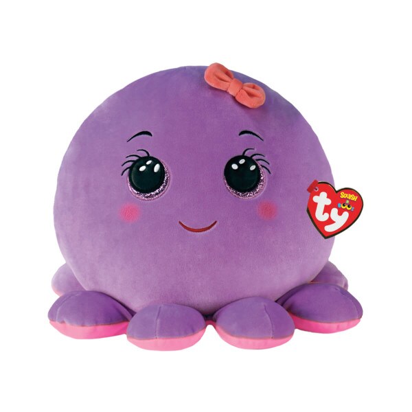 Octavia Octopus Beanie Squishy Purple